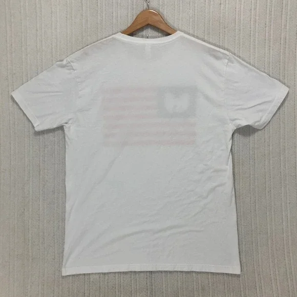 Wu Tang Clan American Flag Next Level Apparel T Shirt Mens XL White - Picture 5 of 7